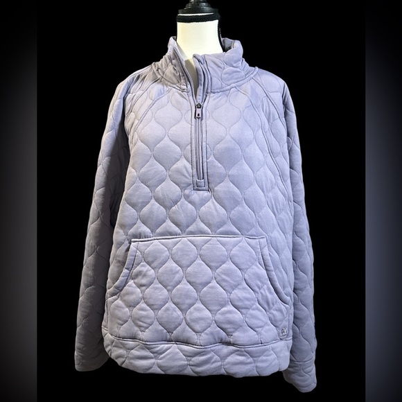 Avalanche Women's Lavender Quilted Puffer Jacket - Picture 3 of 10